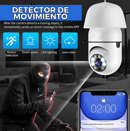 Cámara de seguridad Inteligente ORIGINAL con WIFI
