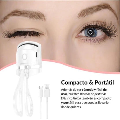 Rizador de Pestañas Eléctrico Recargable