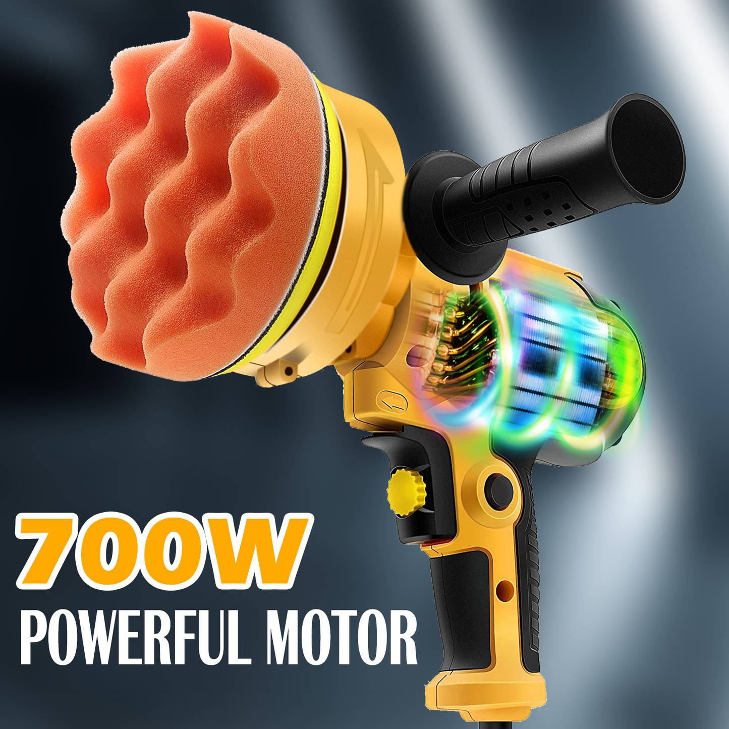 PULIDORA DE BRILLO ELECTRICA – Kit de 7 Accesorios