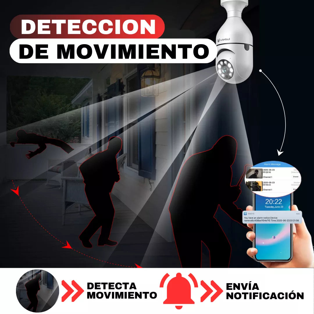 Cámara de seguridad Inteligente ORIGINAL con WIFI